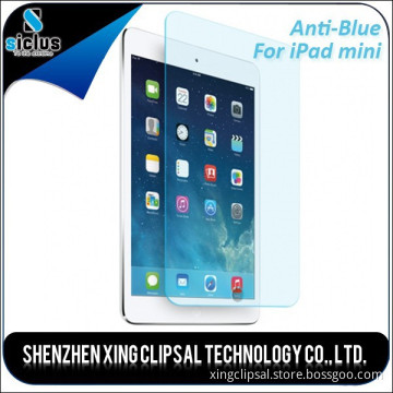 9H 0.3mm 2.5D anti blue light tempered glass screen protector for ipad mini
